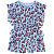 Комбинезон-шорты с рисунком из шелка MSGM 009100-200